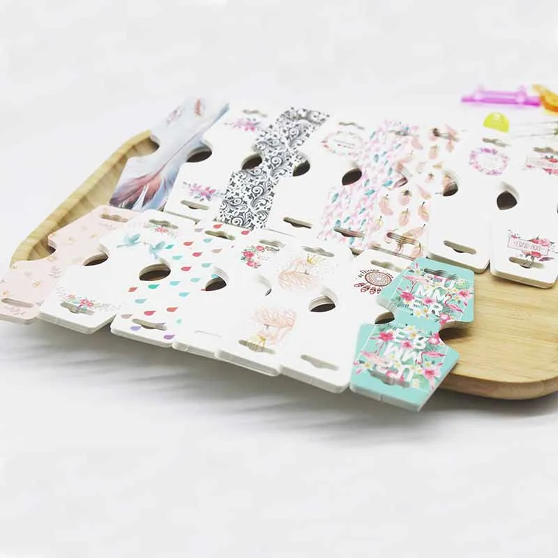 100 карт + самоклеющиеся Новые ожерелья Витрина открытка Сделай Сам подвеска