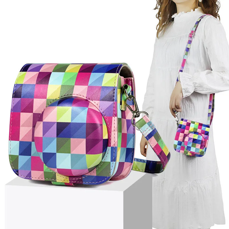 Новинка Fujifilm Instax Mini 9 8 футляр для камеры мгновенной печати аксессуары красочный