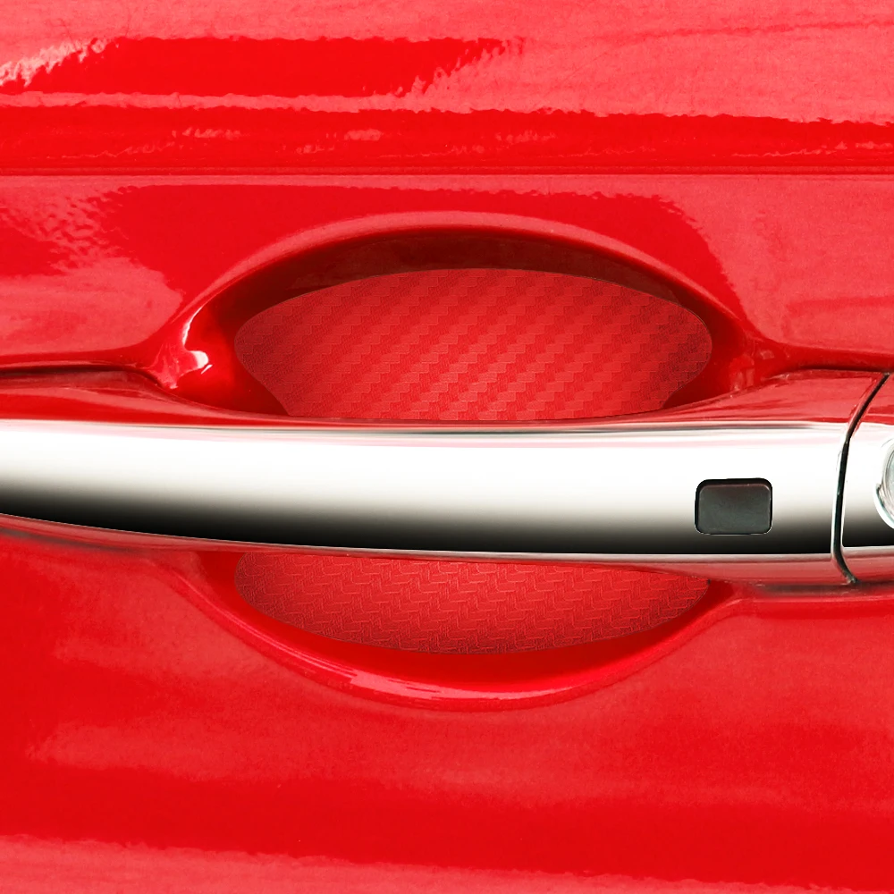 Наклейка на дверь автомобиля защитная пленка из углеродного волокна для Toyota prado