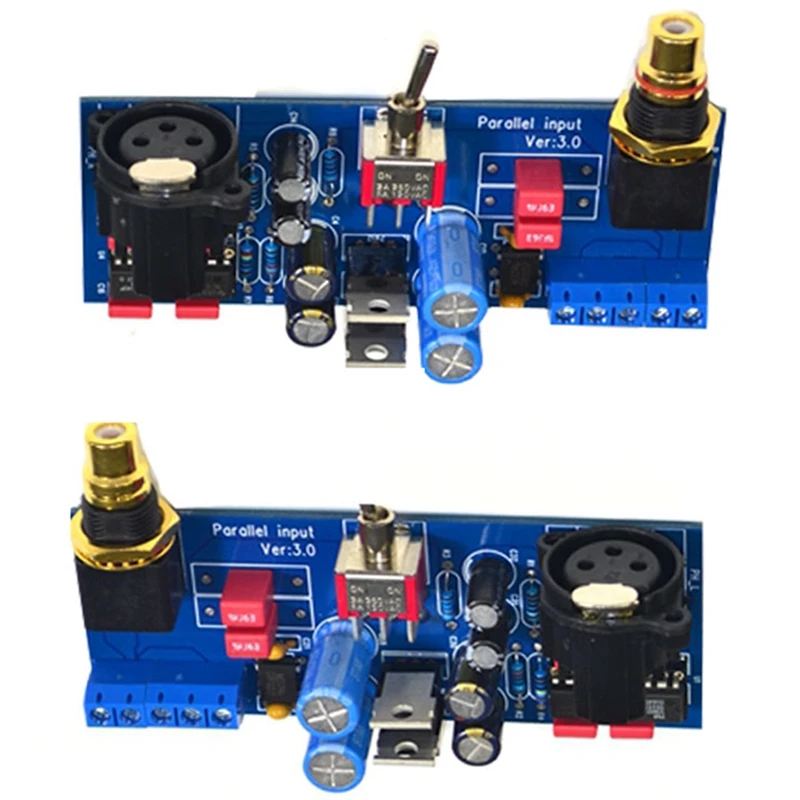 

SSM2141 Balanced XLR Signal to Unbalanced RCA Single-Ended Power Amplifier Board Machine HI Conversion Finished Board