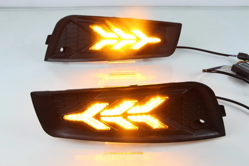 2009 2010 2011 2012 2013 год для Chevrolet Cruze дневной свет Автомобильные аксессуары светодиодный DRL фары для Cruze противотуманные фары