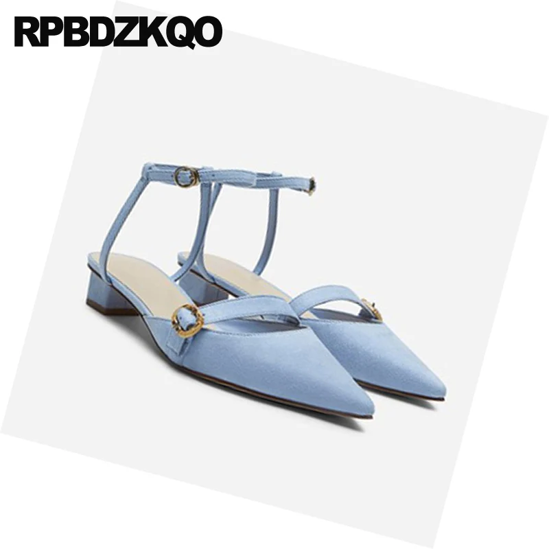 Китайские летние прямые поставки черные сандалии женские синие дизайнерские