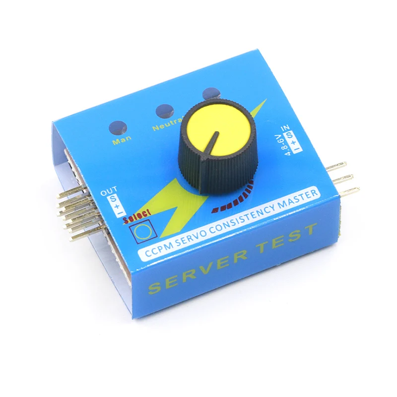 Серво тест er передач CCPM консистенция мастер проверки 3CH 4 8 6 V с индикатором