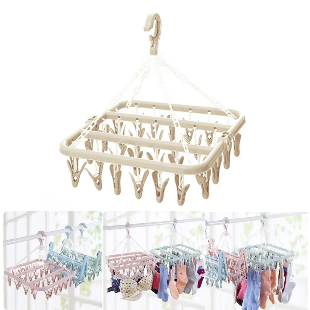 Круглая квадратная сушилка в форме сливы Полка для сушки носков нижнего белья