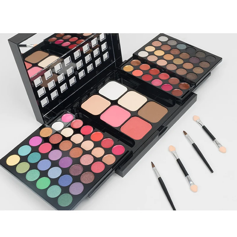 

78 Colors Makeup Pallete Matte Eyeshadow Lasting Silky Powder Trimming Concealer Lipgloss Makeup Set M88