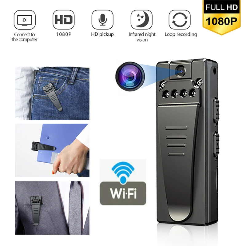 1080P Мини HD камера с датчиком ночного видения видеокамера движения DVR микро