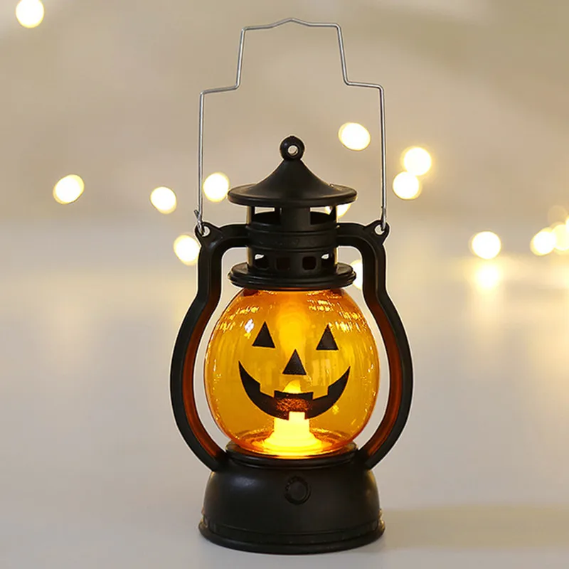 Тыква череп светодиодный пони Фонари Хеллоуина Опора рождественские рекламные