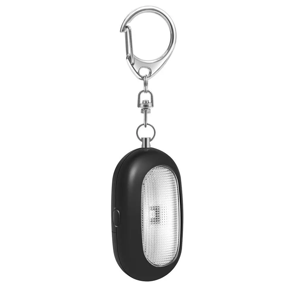 

Siren Safety Alarm For Women Keychain Alarm Personal Light Security LED Keychain With SOS 130dB J6B8