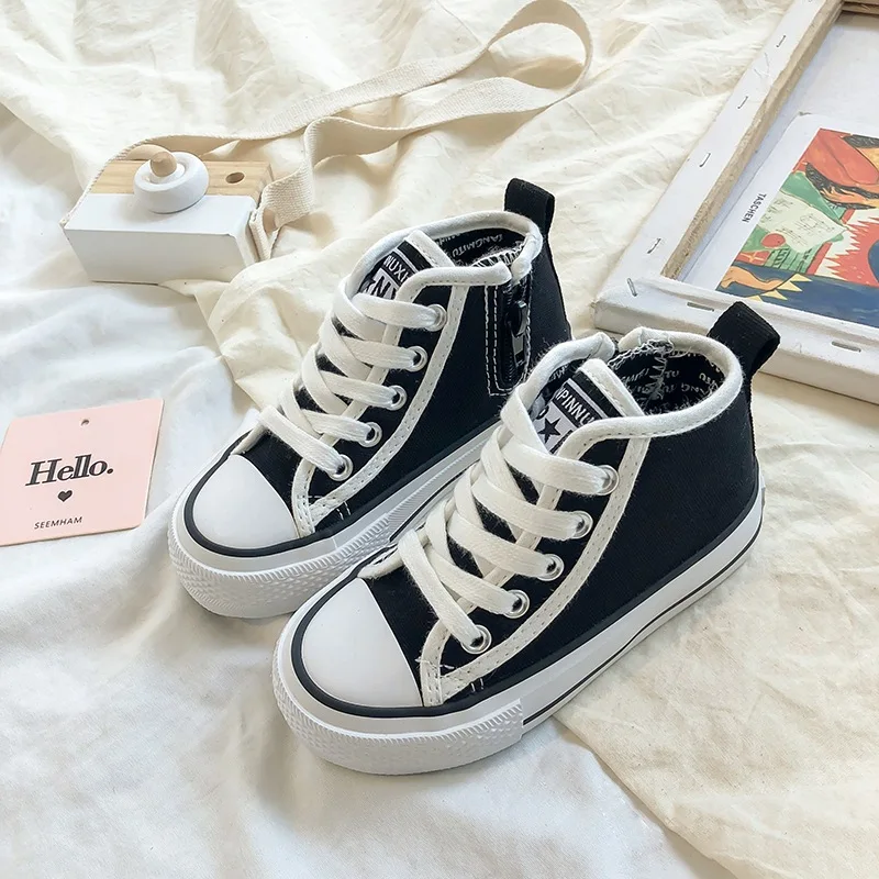 Детская обувь для девочек детская парусиновая кроссовки мальчиков весна-осень