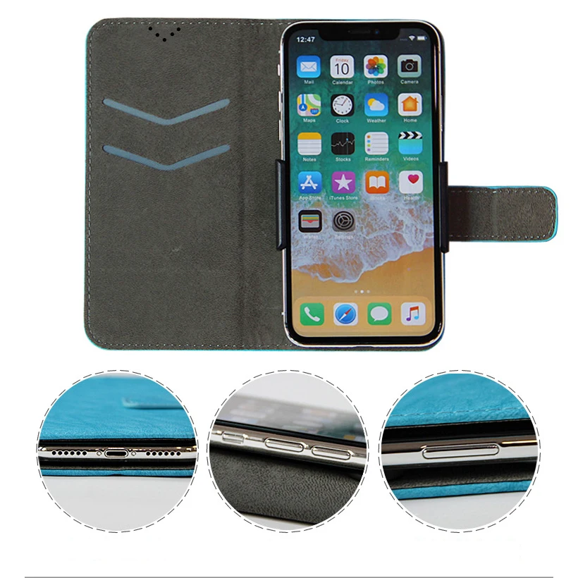 Luxury Wallet Phone Case For Fly Power Plus 3 5000 Photo Pro PU Leather Book Flip Cover for Slimline Life Play Sky Coque | Мобильные