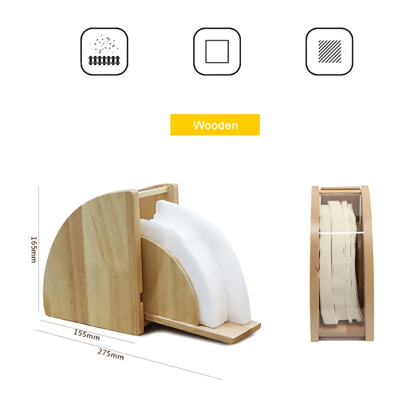 Держатель для бумаги с фильтром кофе деревянный держатель контейнер V60 подставка