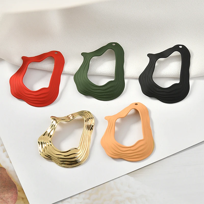 Серьги-капельки из сплава абстрактные осенне-зимние 6 шт. | Украшения и аксессуары