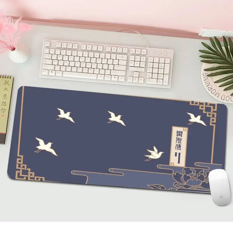 

Genshin Impact Laptop Gaming Mice Mousepad Gaming Mousemat XL Large Keyboard PC Desk Mat Takuo Anti-Slip Comfort Pad