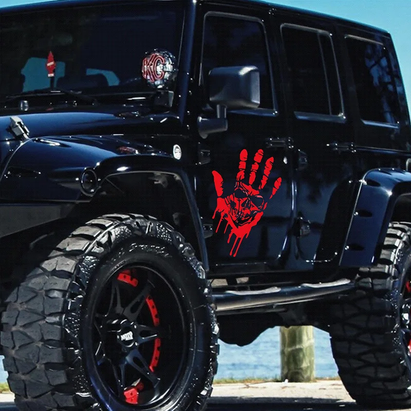 Стайлинг автомобиля виниловая Светоотражающая наклейка для Jeep Wrangler JL JK Jimny SUV |