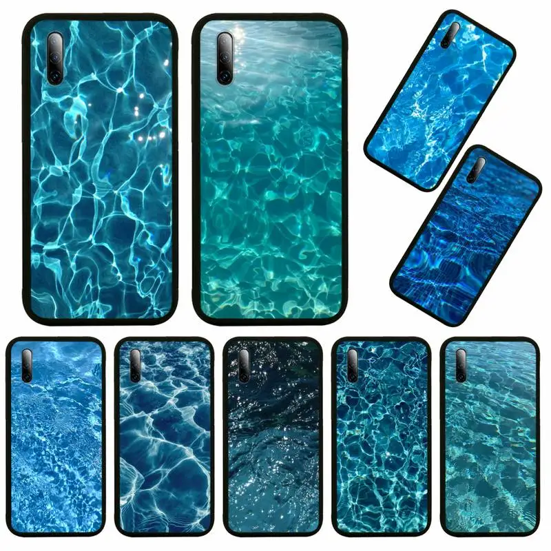 

Water ripples Phone Case For Huawei P9 P10 P20 P30 P40 Novi Lite Pro Smart Cover