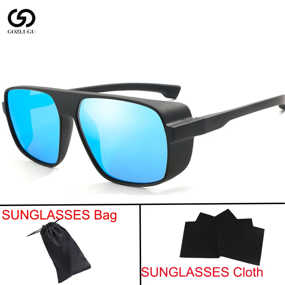 2019 GOZLUGU солнцезащитные очки мужские классические для вождения ретро брендовые