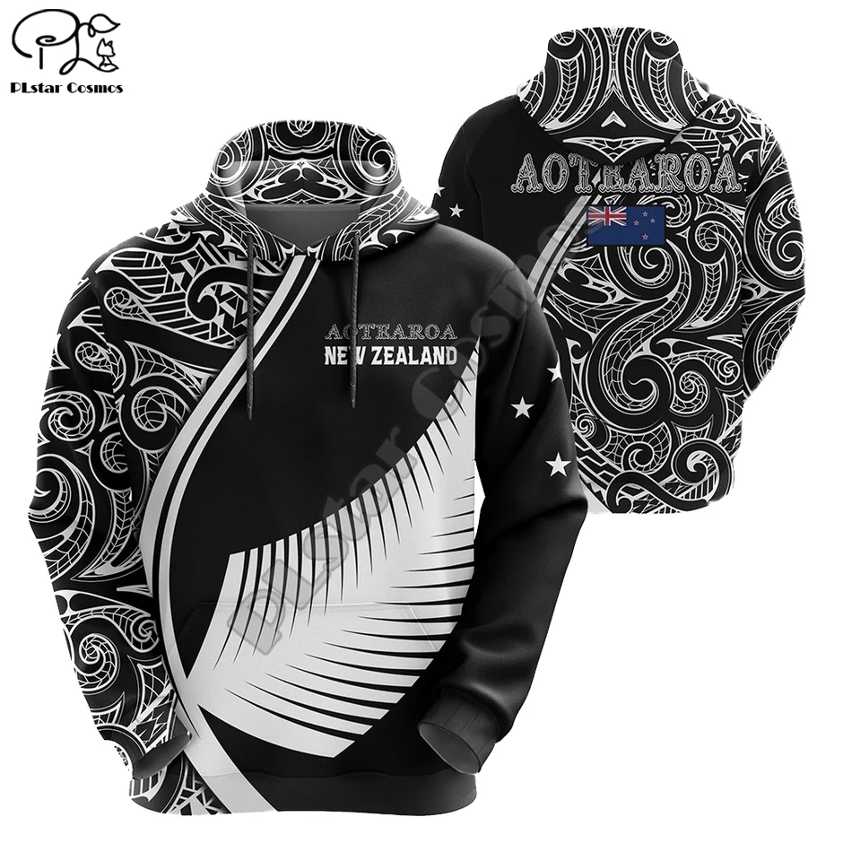 

PLstar Cosmos New Zealand Country Maori Aotearoa Tribe Tattoo Symbol 3Dprint Men/Women NewFashion Harajuku Hoodies Pullover B-29