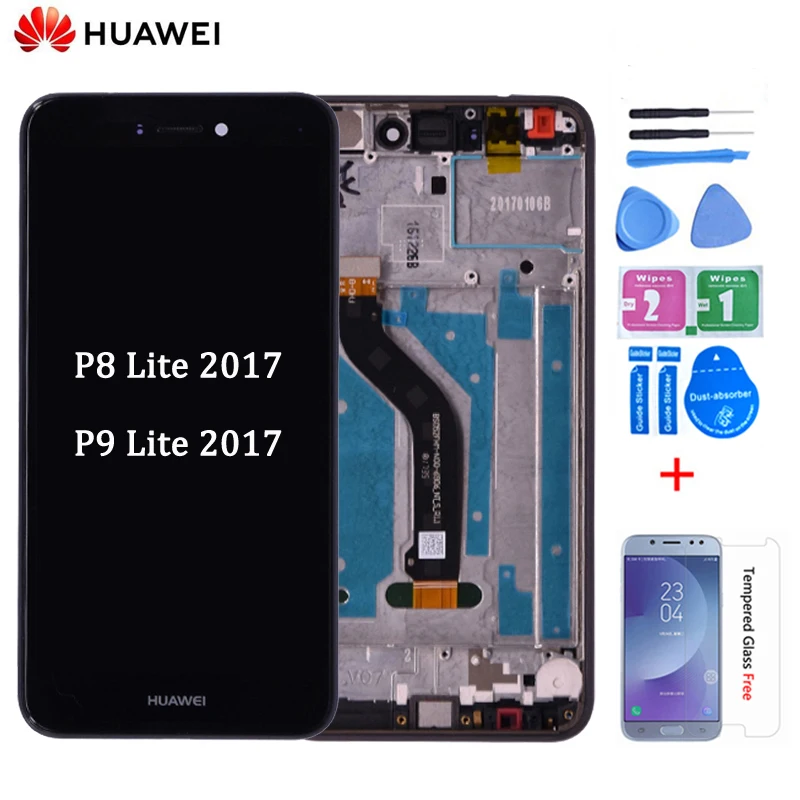 Оригинальный ЖК-дисплей для Huawei P9 lite 2017 сенсорный экран дигитайзер в сборе с