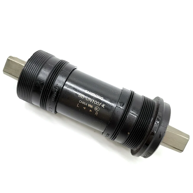 Shimano BB-UN100 ширина корпуса 73 мм Нижний Кронштейн BC1.37 Длина оси 122 5 | Спорт и