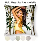 Эмили Виллис наволочка для подушки хлопчатобумажная льняная Эмили Виллис наволочка для подростков Сексуальная наволочка бикини милая брюнетка