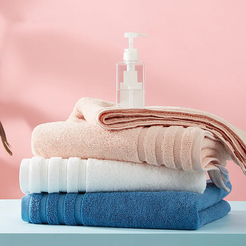 

Larger And Thick Bath Towel Adult 100% Cotton Beach Towel for Bathroom Hotel Quality Soft Absorbent Shower towel 80X160cm 650g