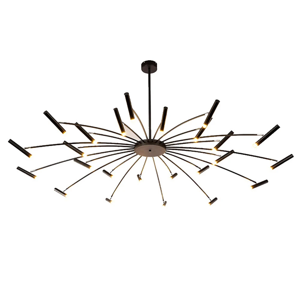 

Nordic Minimalist Black White Lustre G9 LED Branch Chandelier for Bedroom Living Room Loft Restaurant Creative Decor Hanglamp