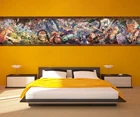 3d Наклейка на стену Super Smash Bros, винтажный постер для классических видеоигр, Настенная картина в стиле ретро, Картина на холсте, настенное искусство