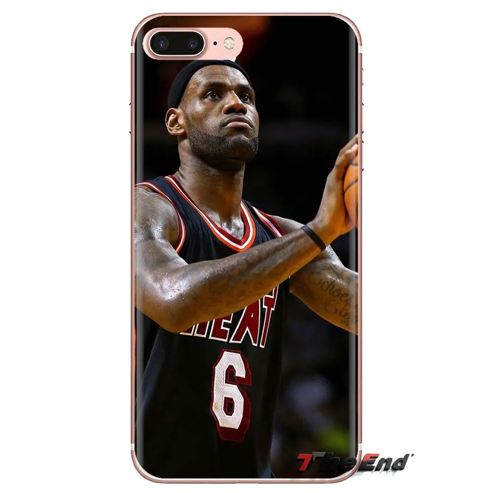 For Xiaomi Redmi 4 3 3S Pro Mi3 Mi4 Mi4i Mi4C Mi5 Mi5S Mi Max Note 2 Transparent Soft Cases Covers Sport Lebron james |