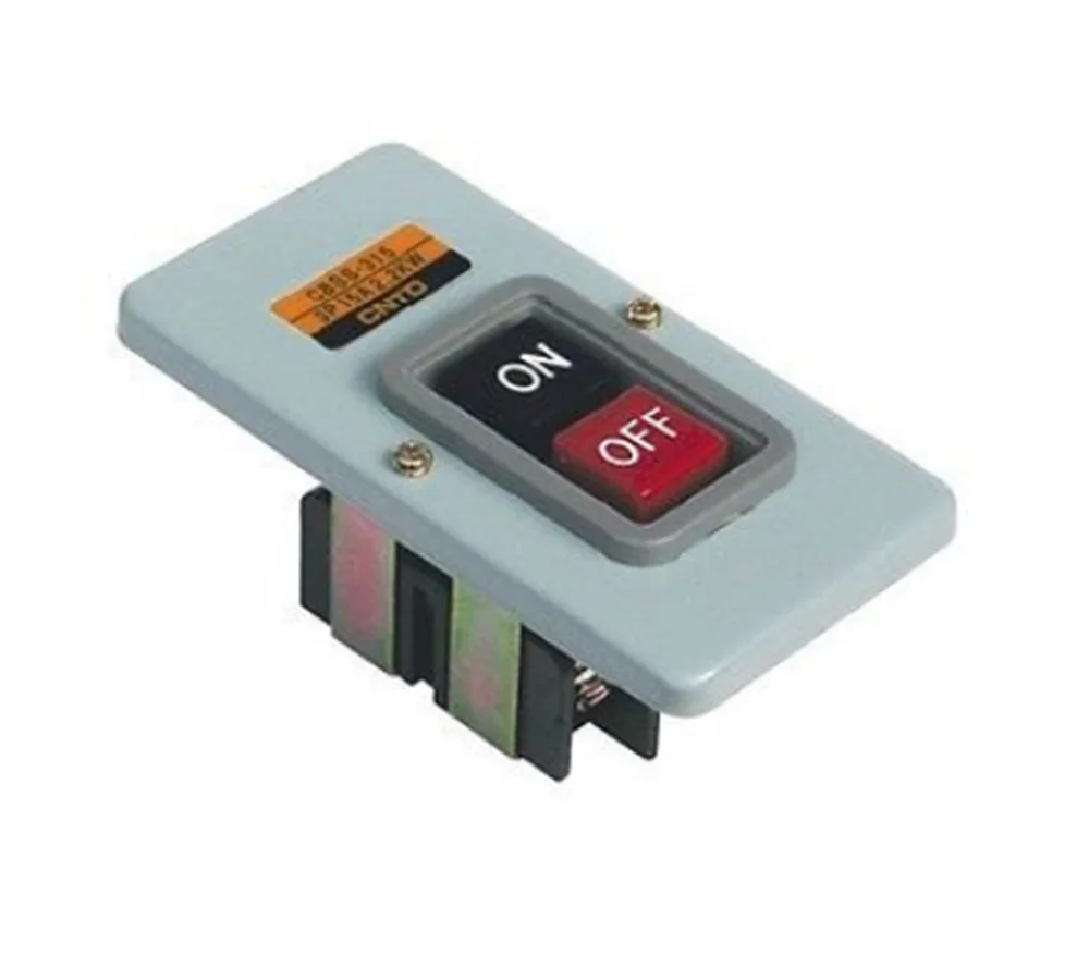 

AC 380V 30A 3.7Kw NO OFF Dual Positions Power Push Button Switch TBSS-330