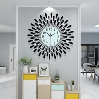 creative clock wall clock living room decorative clock electronic quartz clock wall clock home decor