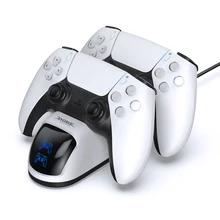 PS5 Controller Joypad Joystick Handle USB Charger Dual USB Fast Charging Dock Station for Playstation 5 Game Console