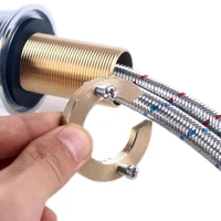 brass c type tap faucet anti loosing nut cap fixing fitting kit
