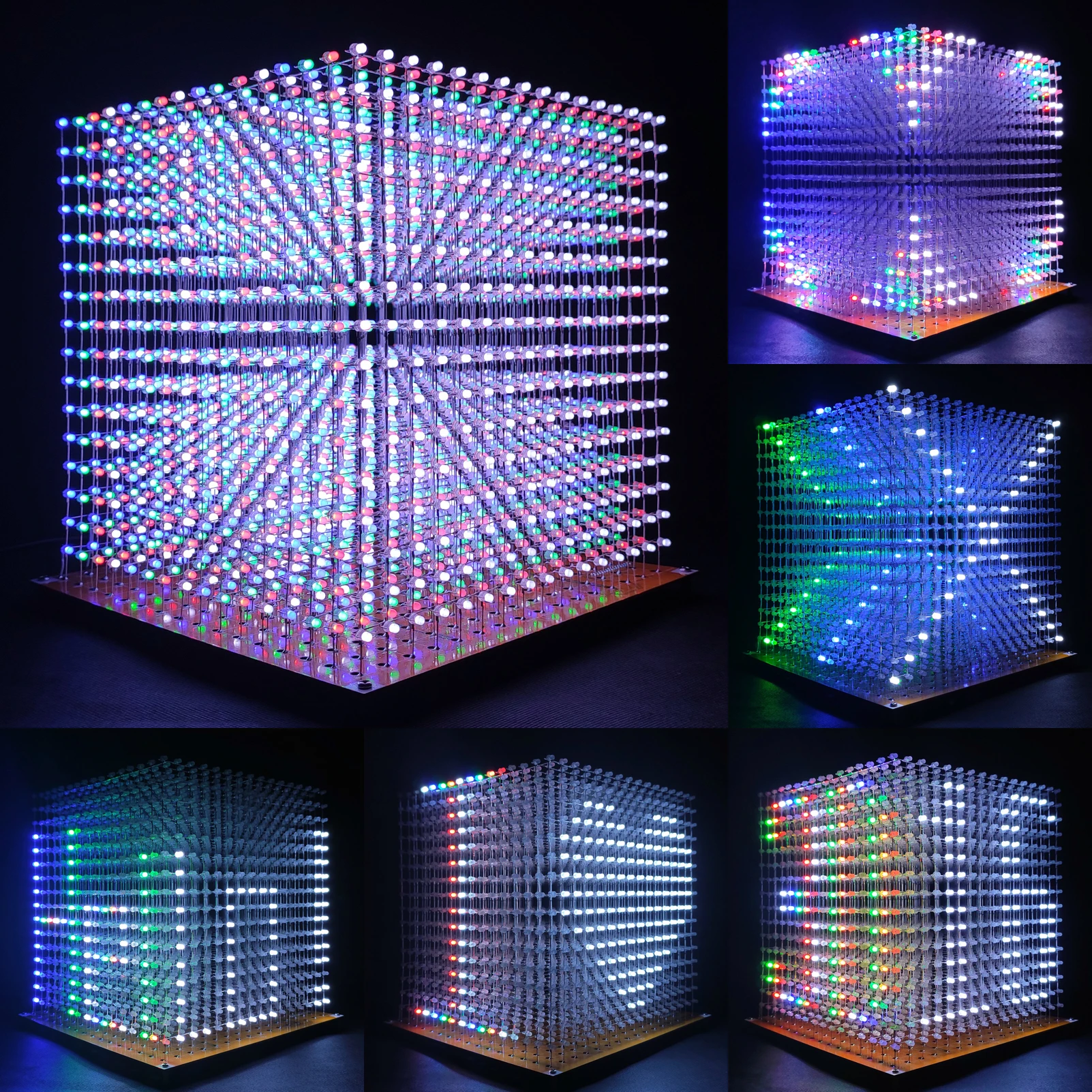 Led cube. Led Cube 8x8x8. Led Cube 16х16х16. 3d куб светодиодный. RGB куб.