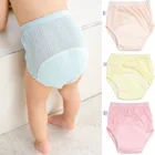 Летние детские подгузники, многоразовые тканевые подгузники, моющиеся сетчатые подгузники, дышащие хлопковые тренировочные штаны для новорожденных, подгузники для младенцев