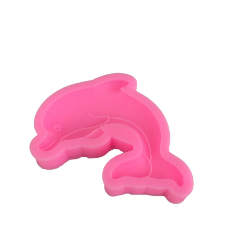 

Sea Dolphin Herat Silicone Mold Fondant Glue Mold Sugar Rim Chocolate Craft Soap Mould Cake Decorating Kitchen Tool