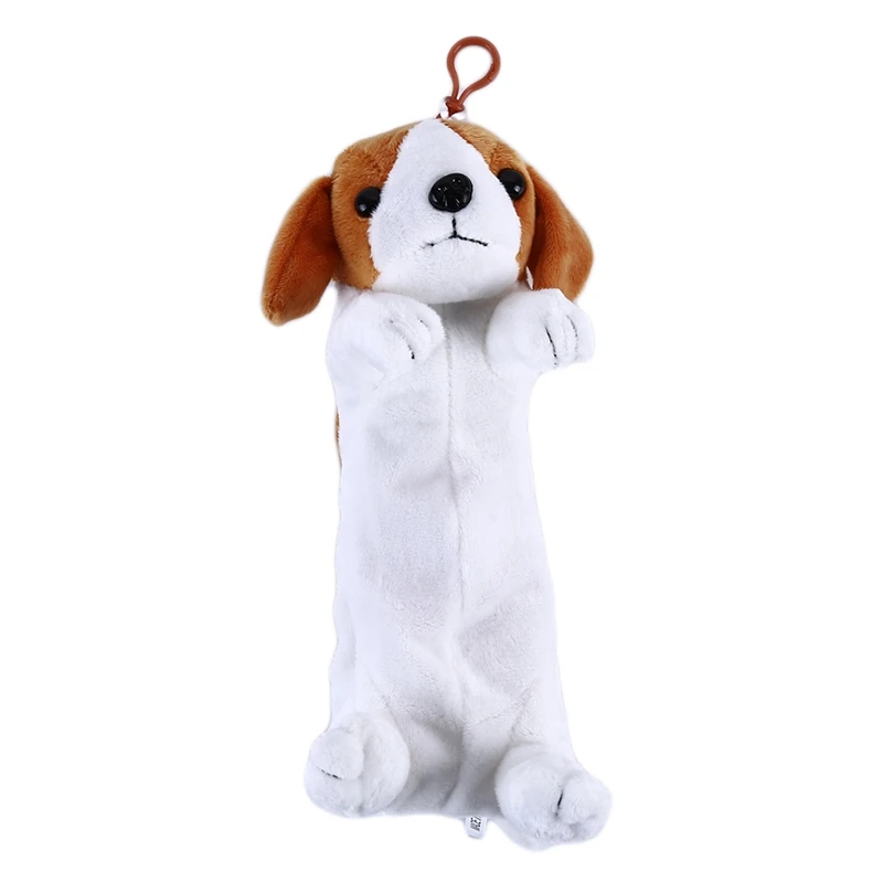 

2021 Baby Sleeping Toys Cute Dog Animal Cartoon Doll Plush Zipper Birthday Gift Decoration Appease Purse