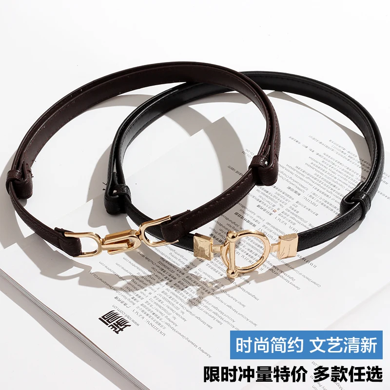 

Тонкий пояс для женщин и девушек, декоративный пояс с костюмом, пальто, платья, свитера, универсальные Простые Модные ремни в Корейском стил...