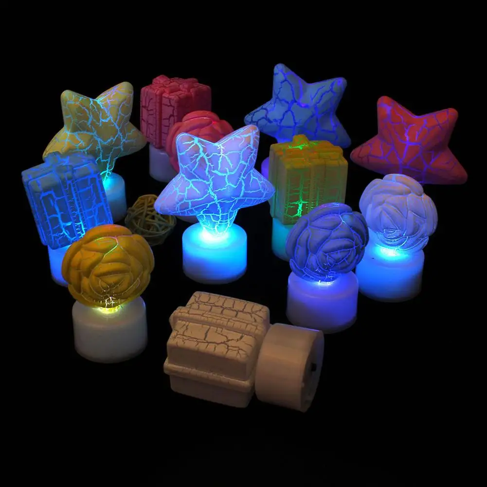 1 шт. мигающая светодиодная Ночная лампа в виде яйца|Украшения своими руками для