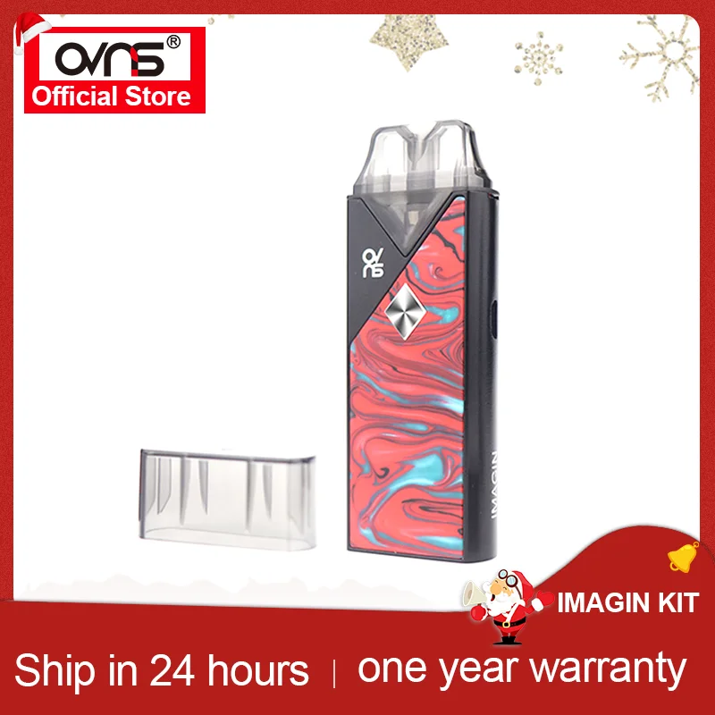 Оригинальный Vaporizador OVNS IMAGIN мод комплект Vape картридж электронной сигареты 1100 мАч