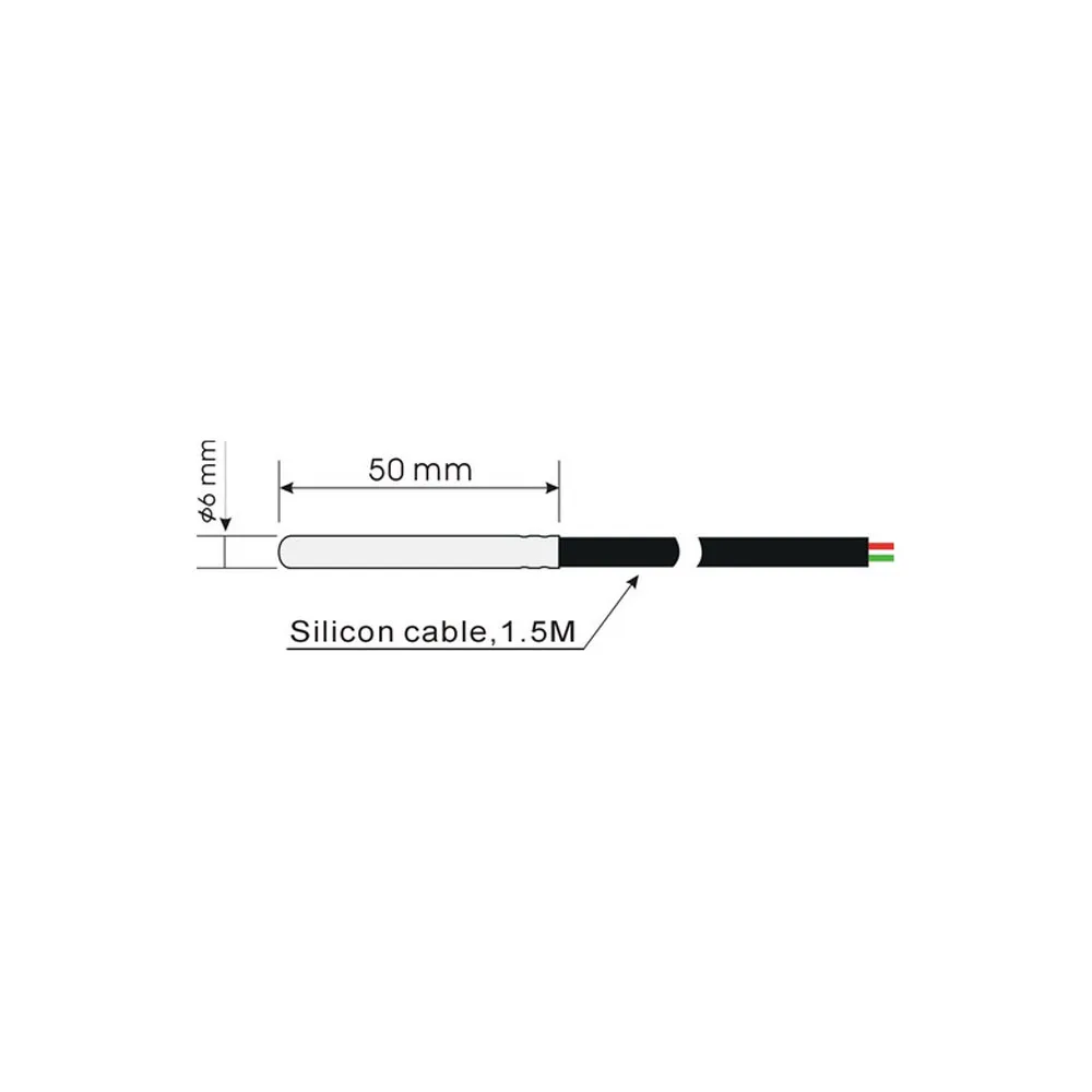 Оригинальный датчик температуры SR PT1000 A01 для SR1568 SR258 SR288 SR81 SR868C8 используется