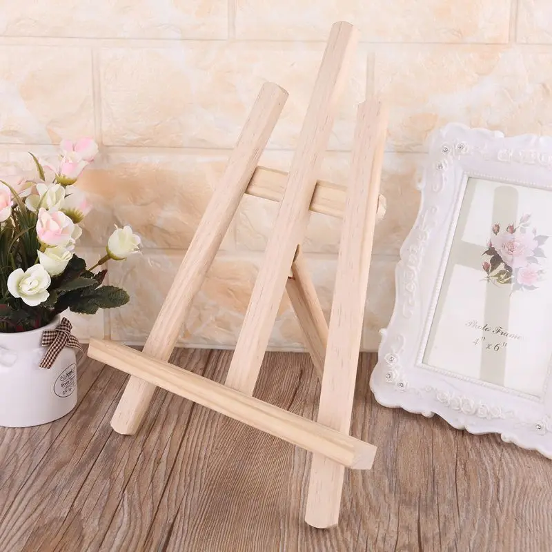 

Wood Table Easel Tablets Stand Easel Painting Craft Wooden Stand For Party Decoration Art Supplies