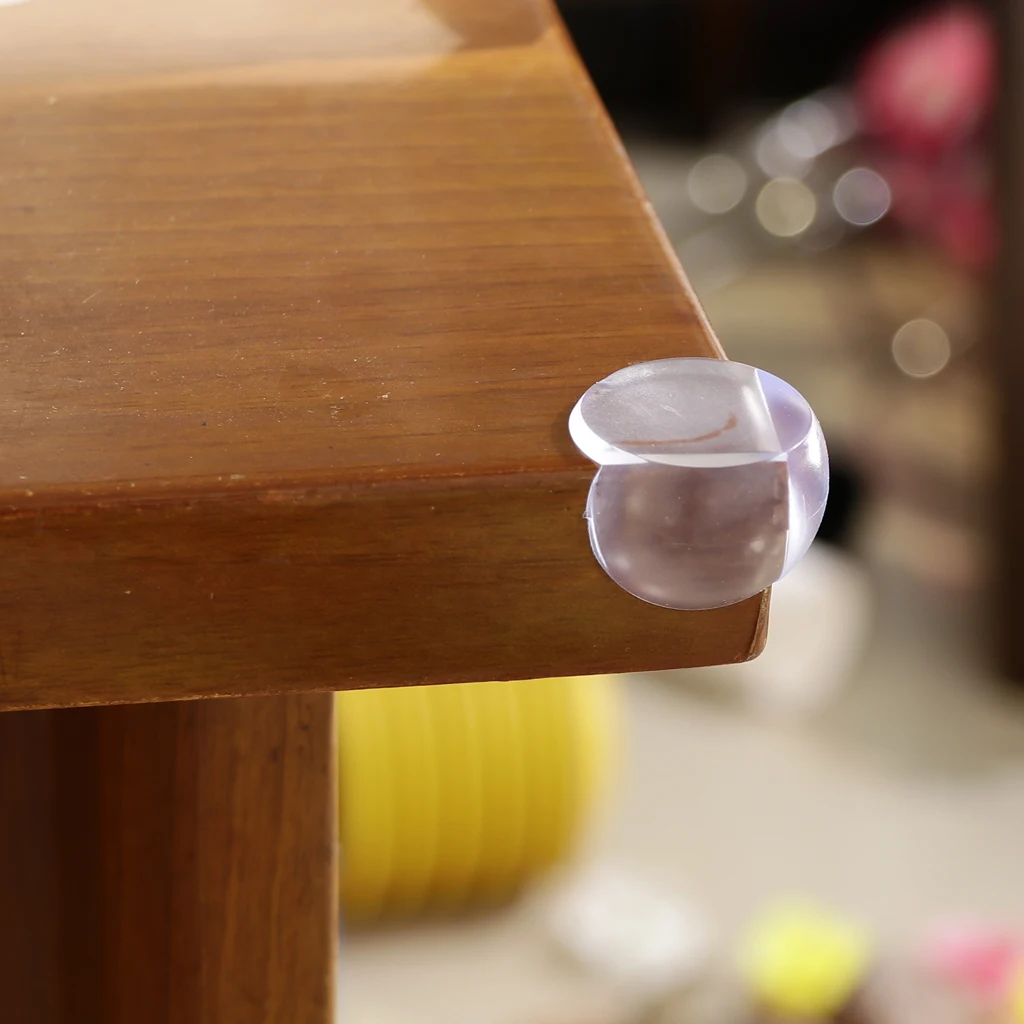 Cubierta de goma para bordes de esquina de muebles, Protector de seguridad para ni&ntilde;os y beb&eacute;s, 20 unidades-1