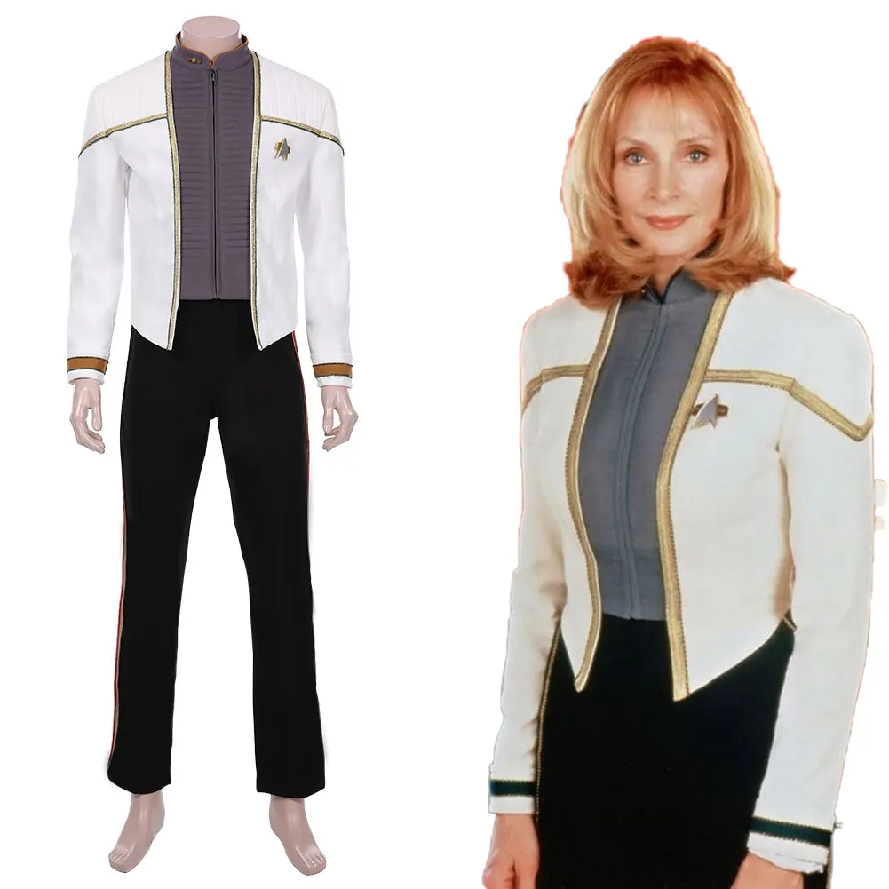 Костюм для косплея Star Cosplay Trek Data куртка и штаны костюмы на Хэллоуин карнавальный