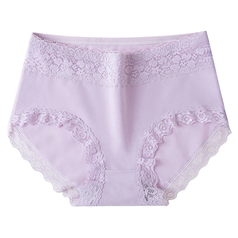 12pcs Women's panties cotton comfortable lace briefs soft fashionable female underwear high quality wholesale high quality