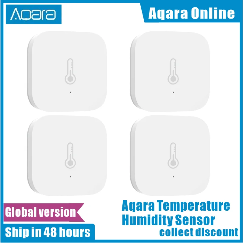 Global 100% Original Aqara Smart Air Pressure Temperature Humidity Environment Sensor Work For Mihome  IOS APP Control In stock