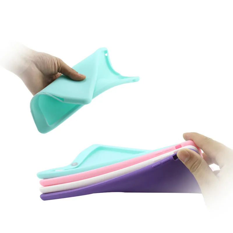 Детский силиконовый чехол с защитой от падения для iPad Air 1 air 2 мягкая силиконовая