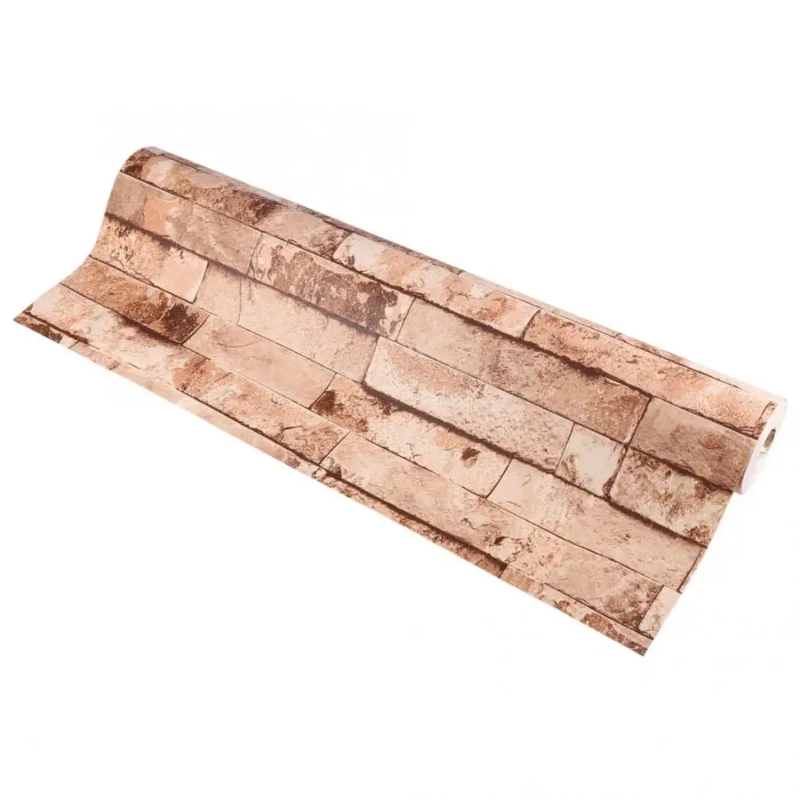 53 см 3D обои спальня Фреска рулон ретро камень кирпичная стена бумага фон