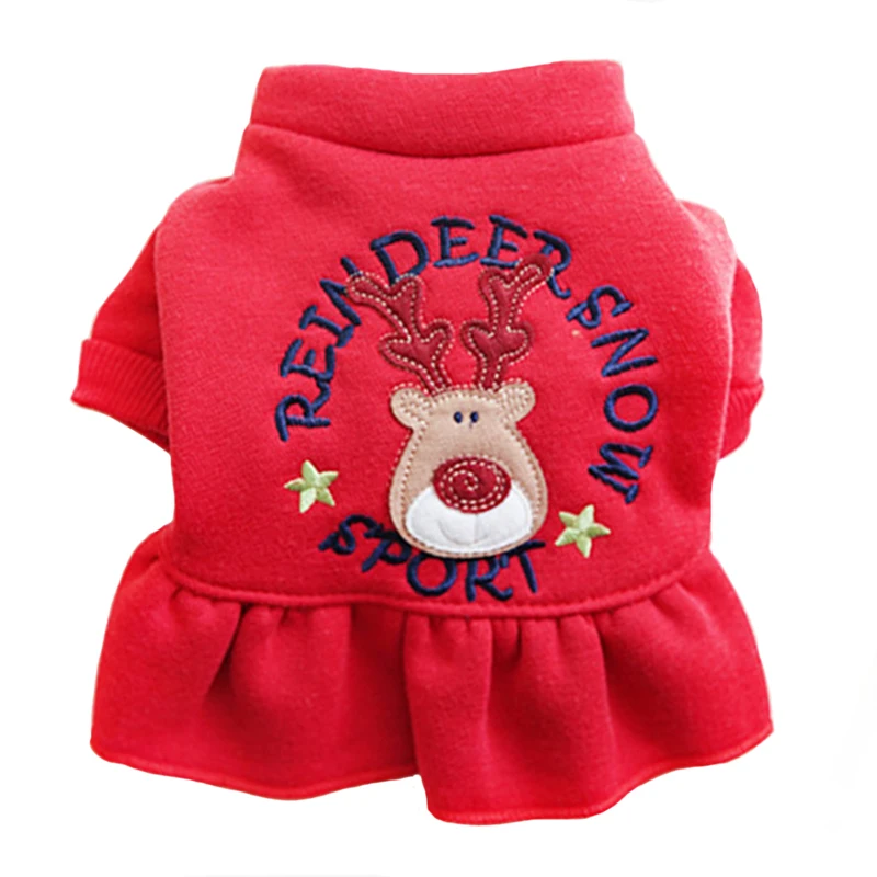 

Pet Dog Clothes Winter Coat Puppy Warm Jacket Dog Hoodie Christmas Dog Clothing For Small Medium Dogs Cat Pet Clothes for Yorkie