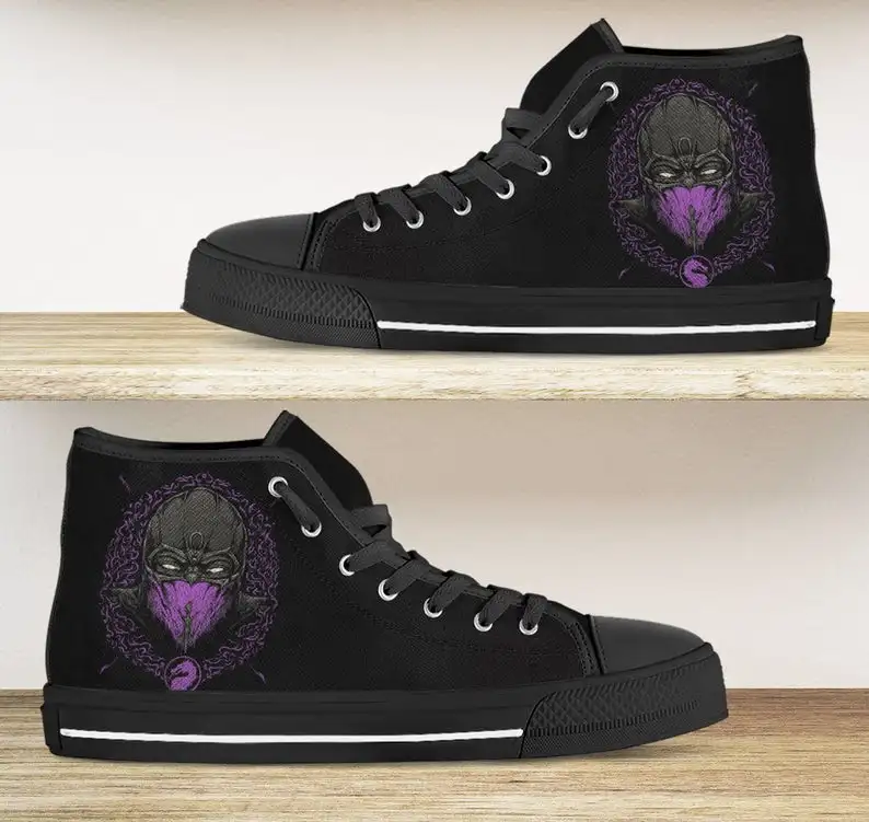 

Mortal kombat shoes. Rhine high tops, Mens Womens Designer Leisure Sneakers Men Casual Canvas Shoes Off White