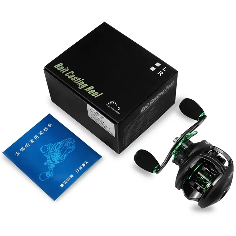 

LINNHUE Fishing Reels 8.1:1High Speed 8KG Max Drag Reinforced Reel Carp Baitcasting Reel Fishing Accessories BS2000